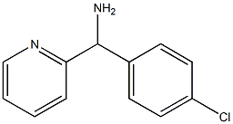 (4-chlorophenyl)-(2-pyridyl)methanamine Structure