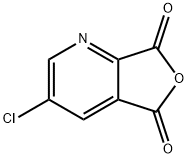 3-Chloro-furo[3,4-b]pyridine-5,7-dione 结构式