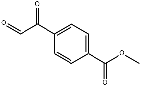 Benzoic acid, 4-(2-oxoacetyl)-, methyl ester Struktur