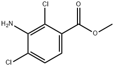 3-氨基-2,4-二氯苯甲酸甲酯, 98968-66-2, 结构式