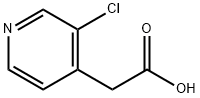 2-(3-氯吡啶-4-基)乙酸, 1000553-75-2, 结构式