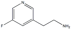 2-(5-fluoropyridin-3-yl)ethanamine,1000559-59-0,结构式