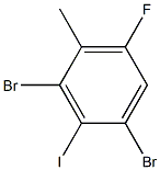 1,3-dibromo-5-fluoro-2-iodo-4-methylbenzene|1,3-二溴-5-氟-2-碘-4-甲基苯