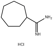 Cycloheptanecarboximidamide HCl Structure