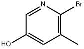 2-溴-3-甲基-5-羟基吡啶 结构式