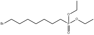 7-溴庚基二膦酸二乙酯, 100462-73-5, 结构式