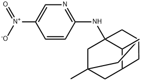 (2,5-Dimethyl-adamantan-1-yl)-(5-nitro-pyridin-2-yl)-amine Structure