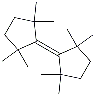 1,1,3,3-tetramethyl-2-(2,2,5,5-tetramethylcyclopentylidene)cyclopentane Structure