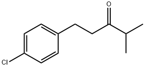 1-(4-氯苯基)-4-甲基戊烷-3-酮, 100765-42-2, 结构式