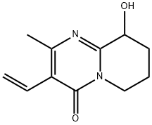 9-hydroxy-2-methyl-3-vinyl-6,7,8,9-tetrahydro-4H-pyrido[1,2-a]pyrimidin-4-one Structure