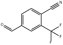 4-cyano-3-(trifluoromethyl)benzaldehyde Structure