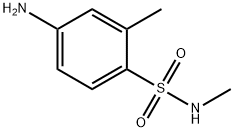 4-Amino-2,N-dimethyl-benzenesulfonamide Struktur