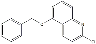 5-(苄氧基)-2-氯喹啉, 1016315-12-0, 结构式