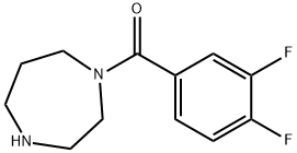 1-(3,4-difluorobenzoyl)-1,4-diazepane|1-(3,4-difluorobenzoyl)-1,4-diazepane