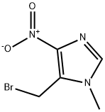 5-(bromomethyl)-1-methyl-4-nitro-1H-imidazole Structure