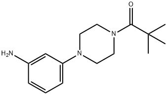 tert-butyl 4-(3-aminophenyl)piperazine-1-carboxylate Structure