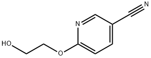 6-(2-hydroxyethoxy)nicotinonitrile Structure