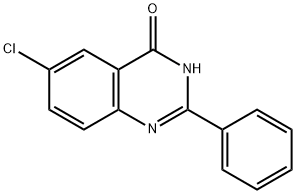 6-CHLORO-2-PHENYLQUINAZOLIN-4(3H)-ONE Structure