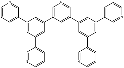 3,5-双[3,5-二(3-吡啶基)苯]吡啶, 1030380-49-4, 结构式