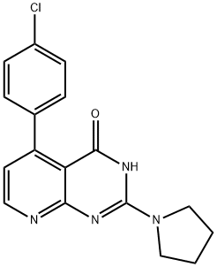 化合物 A1AR ANTAGONIST 5 结构式