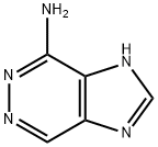 1H-Imidazo[4,5-d]pyridazin-7-amine 结构式