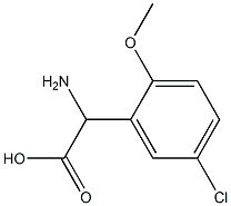 2-Amino-2-(5-chloro-2-methoxyphenyl)acetic acid