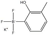 Potassium trifluoro(2-hydroxy-3-methylphenyl)boranuide Structure