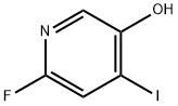 6-FLUORO-4-IODOPYRIDIN-3-OL, 1034467-29-2, 结构式