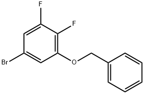 1-(苄氧基)-5-溴-2,3-二氟苯, 1035155-54-4, 结构式