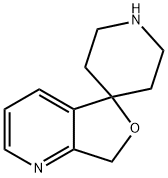 7H-SPIRO(FURO(3,4-B)PYRIDINE-5,4'-PIPERIDINE) Structure