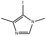 5-iodo-1,4-dimethyl-1H-imidazole Struktur