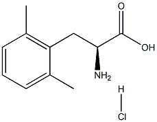 2,6-Dimethy-L-Phenylalanine hydrochloride 化学構造式
