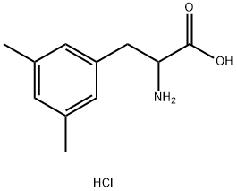 2-氨基-3-(3,5-二甲基苯基)丙酸盐酸盐, 103854-23-5, 结构式