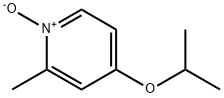 4-isopropyloxy-2-methylpyridine N-oxide Structure