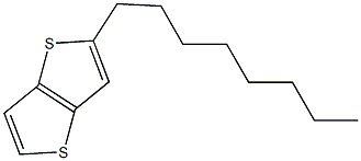 2-octyl-thieno[3,2-b]thiophene Structure