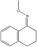 1(2H)-Naphthalenone, 3,4-dihydro-, O-methyloxime Structure