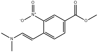 methyl (E)-4-(2-(dimethylamino)vinyl)-3-nitrobenzoate,104447-80-5,结构式