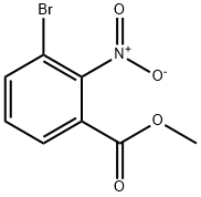 Methyl 3-bromo-2-nitrobenzoat Struktur