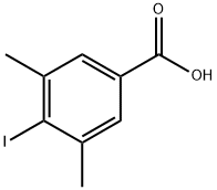 4-iodo-3,5-dimethylbenzoic acid Struktur