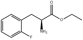 L-2-氟苯丙氨酸乙酯, 104880-97-9, 结构式