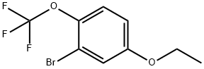 2-BROMO-4-ETHOXY-1-(TRIFLUOROMETHOXY)BENZENE Structure