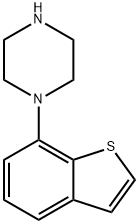 1-(7-苯并[B]噻吩基)哌嗪,105685-06-1,结构式