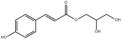 1-O-对香豆酰基甘油,106055-11-2,结构式