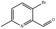 3-溴-6-甲基吡啶甲醛, 1060810-14-1, 结构式