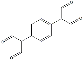 二甲酰基-1,4-苯二乙醛 结构式