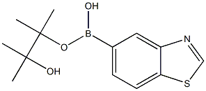 5-Benzothiazole boronic acid pinacol ester 结构式