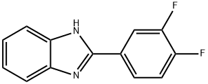 2-(3,4-Difluorophenyl)benzimidazole, 95% Struktur