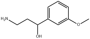 3-amino-1-(3-methoxyphenyl)propan-1-ol Structure