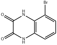 5-Bromo-quinoxaline-2,3-diol Structure