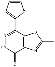 7-(2-furyl)-2-methyl[1,3]thiazolo[4,5-d]pyridazin-4(5H)-one Structure